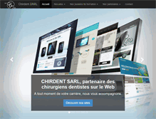 Tablet Screenshot of chirdent.net